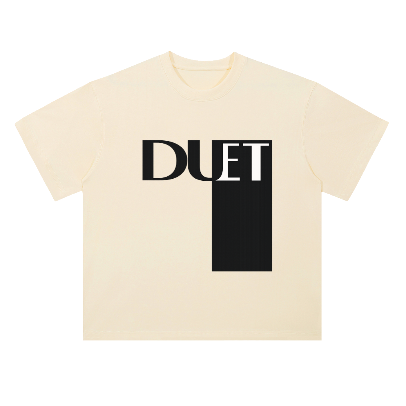 Heavyweight Drop Shoulder Cotton T-Shirt