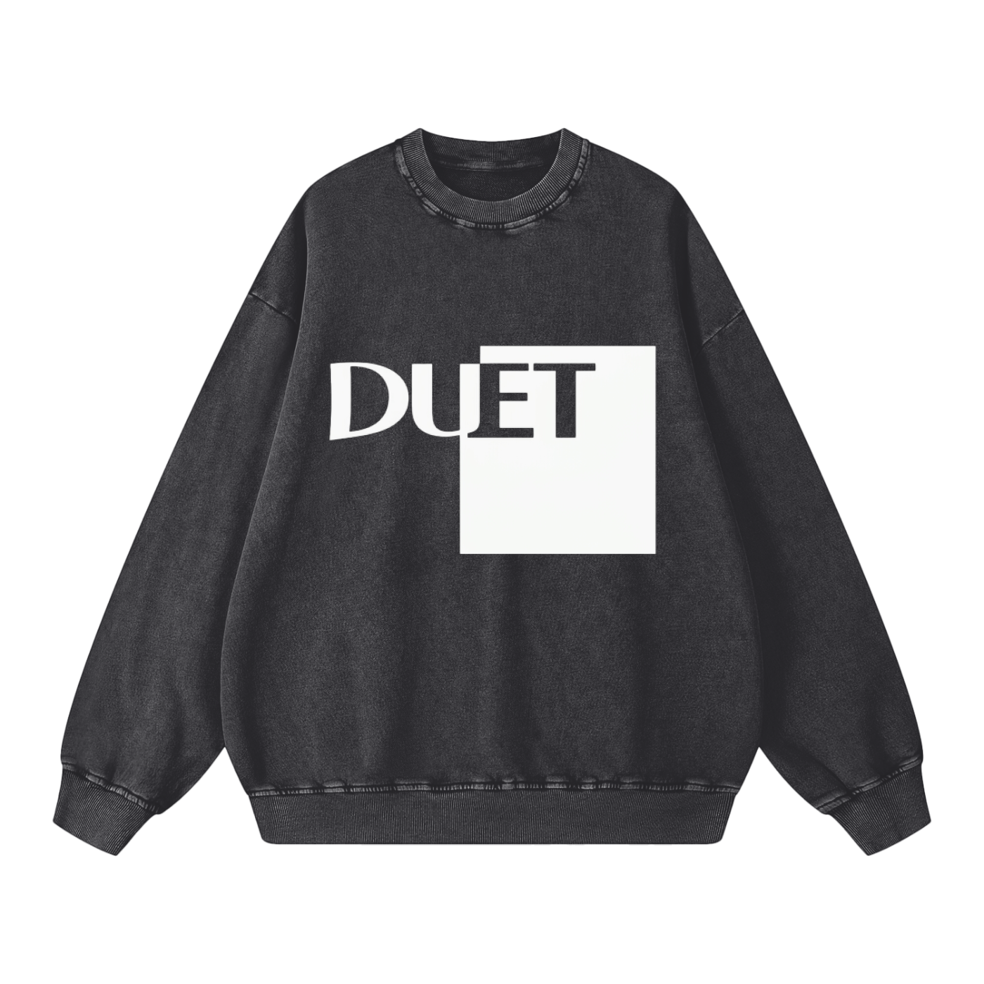 Snow Washed Oversized Sweatshirt