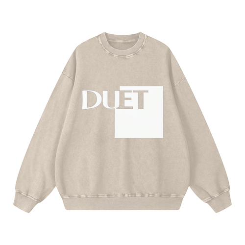 Snow Washed Oversized Sweatshirt