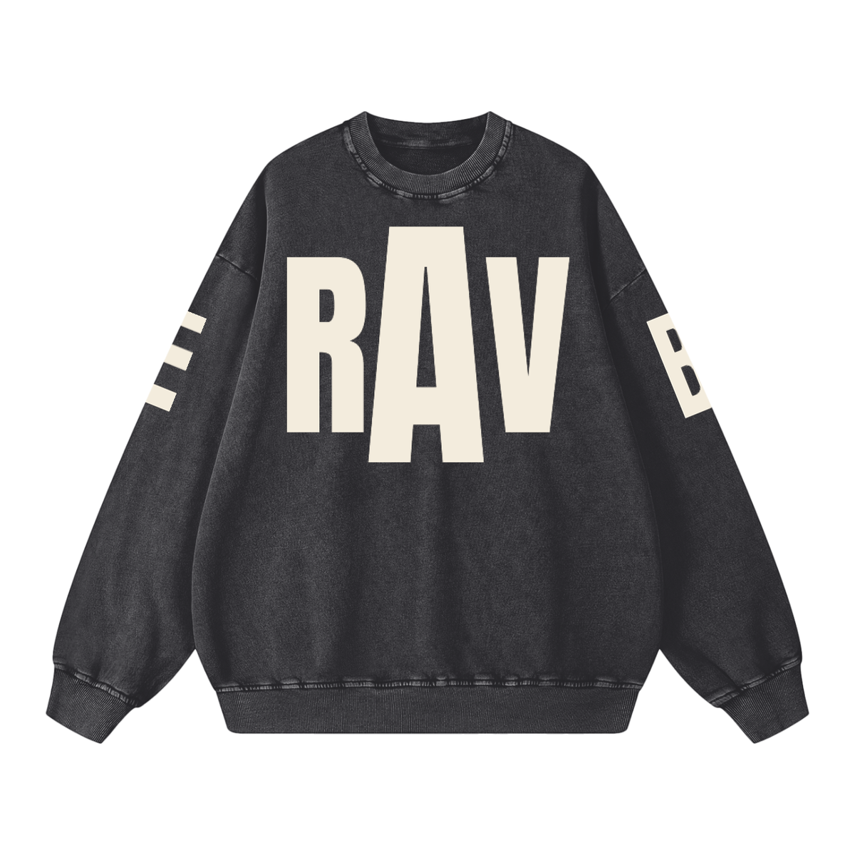 Snow Washed Oversized Sweatshirt